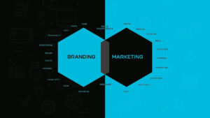 the key differences between branding and marketing, highlighting how branding creates a lasting identity while marketing promotes this identity to engage consumers.